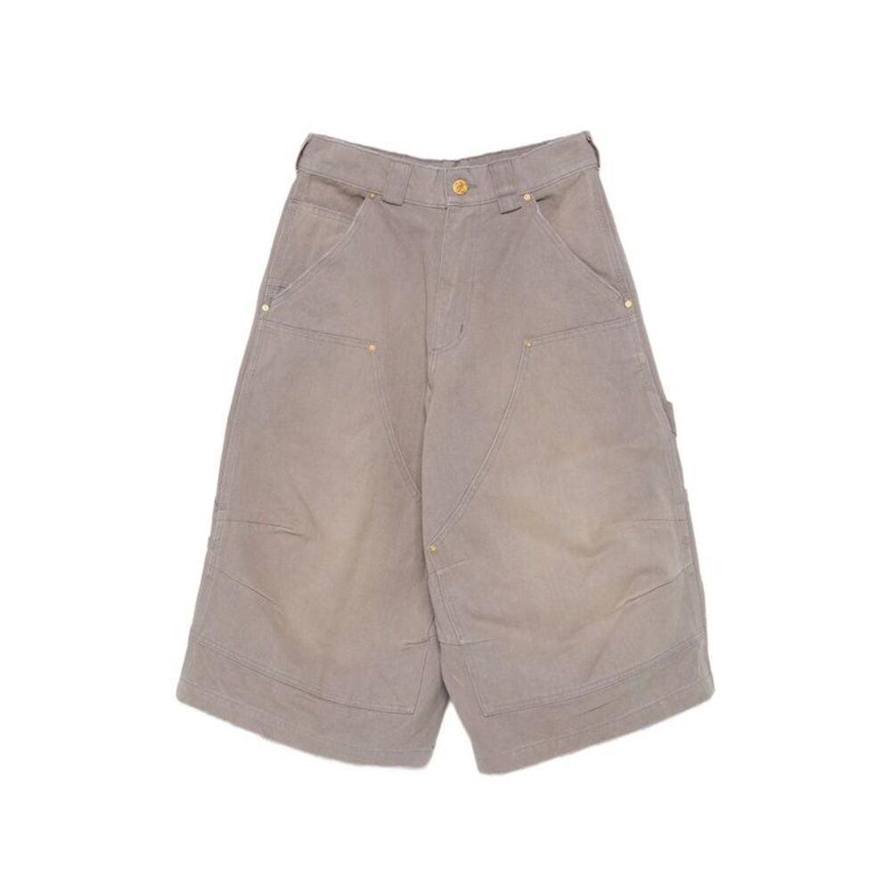 Willy Chavarria Grey Shorts - Cargo Shorts Men